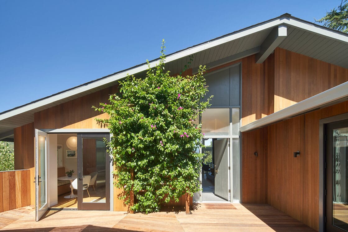 Hillside Courtyard House